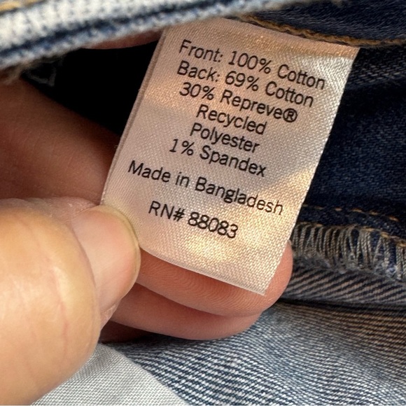 Dark Wash Denim Midi Skirt - Picture 13 of 17